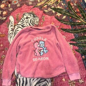 Care Bears Pink Fleece Sweater